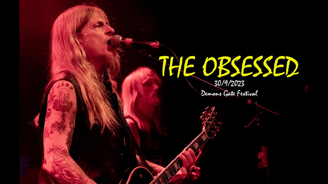 THE OBSESSED &ndash; hiding mask @Demons Gate Festival (Athens 30/9/2023)