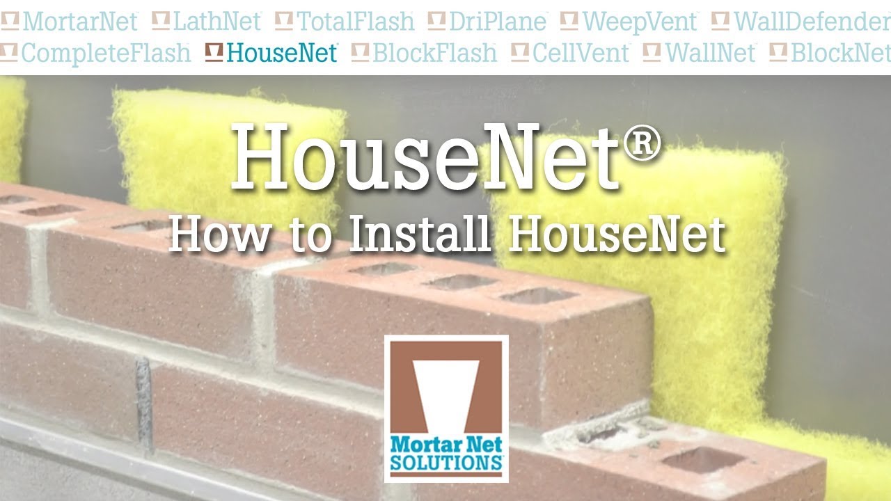 How To Install the HouseNet Mortar Dropping Collection Device