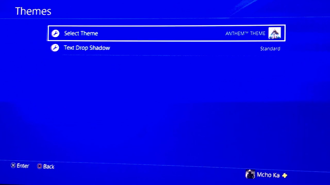 Anthem preorder dynamic theme