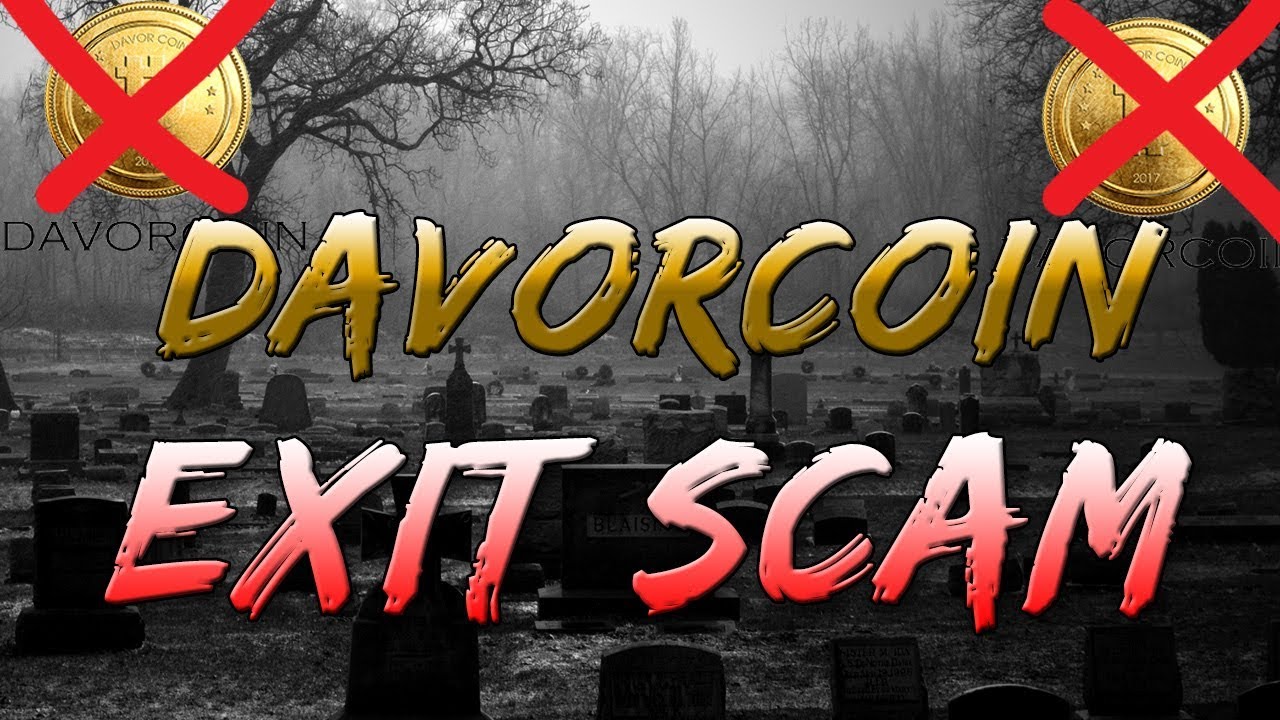 DAVOR COIN EXIT SCAM - I LOST $25,000 !!!