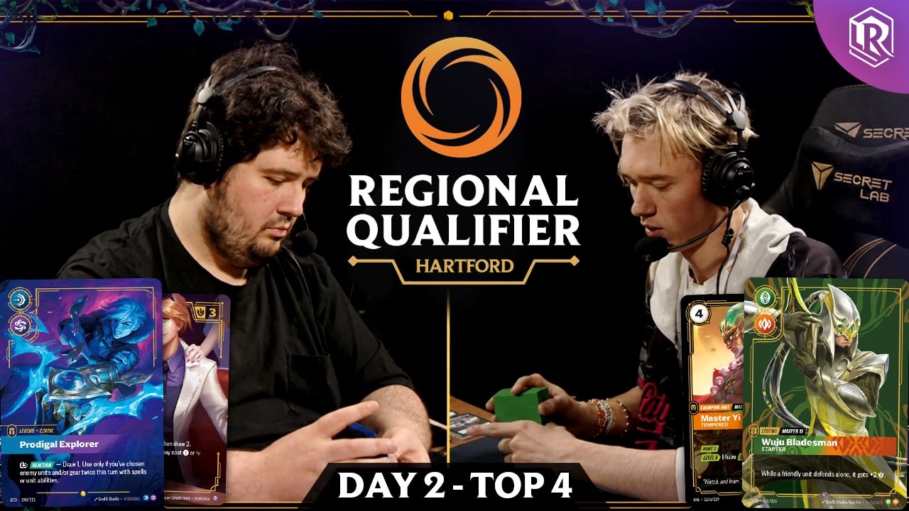 Top 4: Brаdykin (Ezreal) vs Fаctor (Master Yi) | Riftbound Regional Hartford