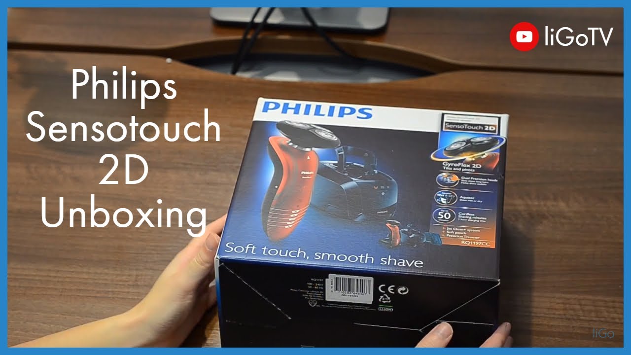 Philips Sensotouch 2D Unboxing