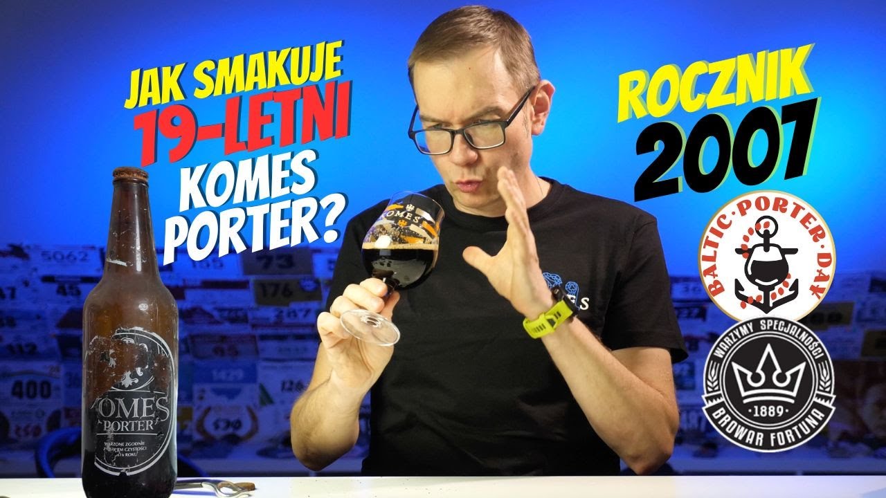 Komes Porter z 2007 roku - Browar Fortuna