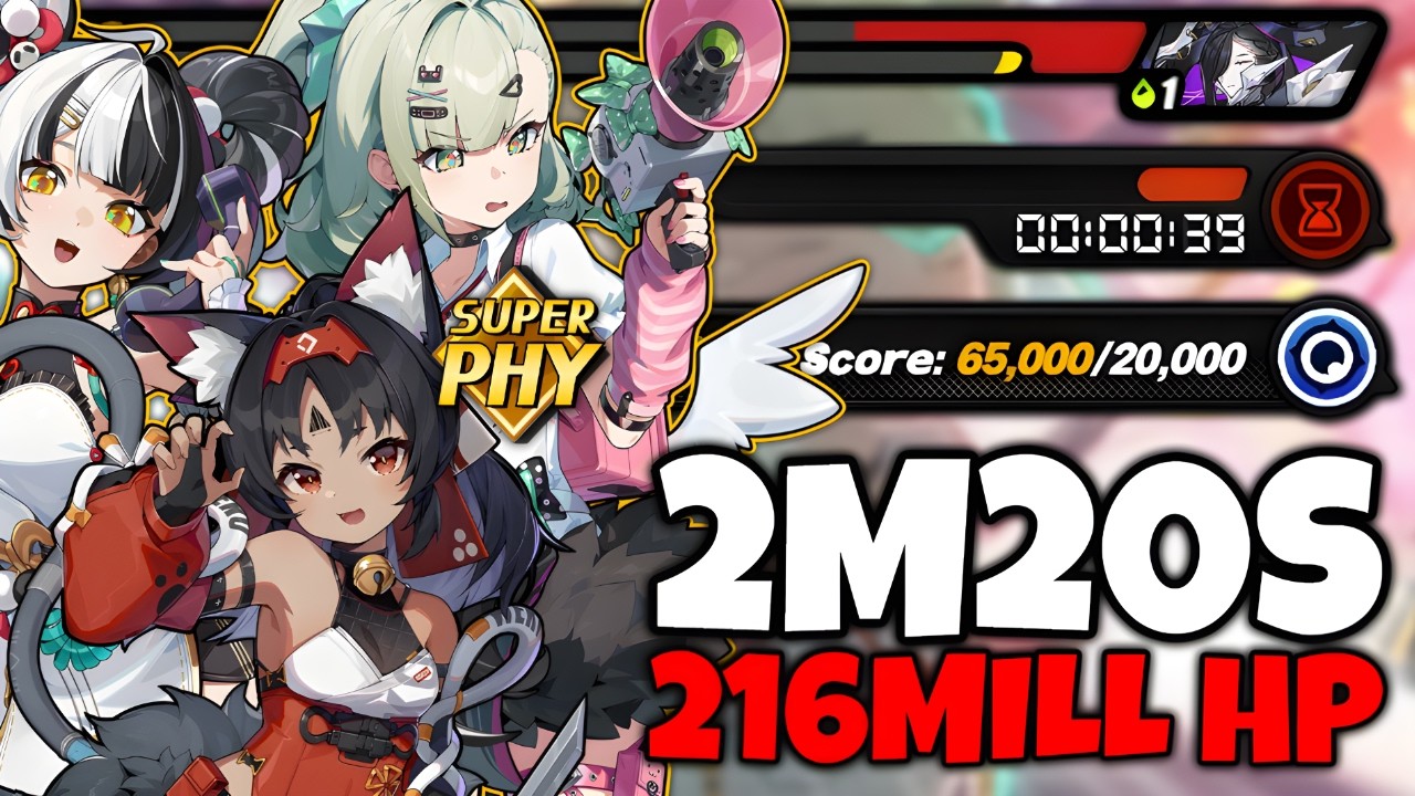 Первобытный кошмар уничтожен! Neko Sunna Dialyn 65k Score! (DA #29) - Zenless Zone Zero (v2.6)