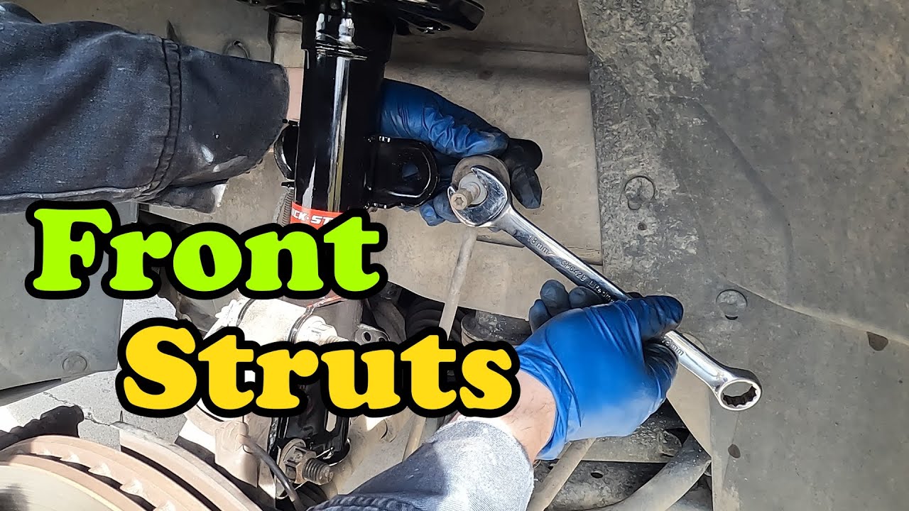 Замена передней стойки (как) 2011-2020 Dodge Grand Caravan Chrysler Town and Country