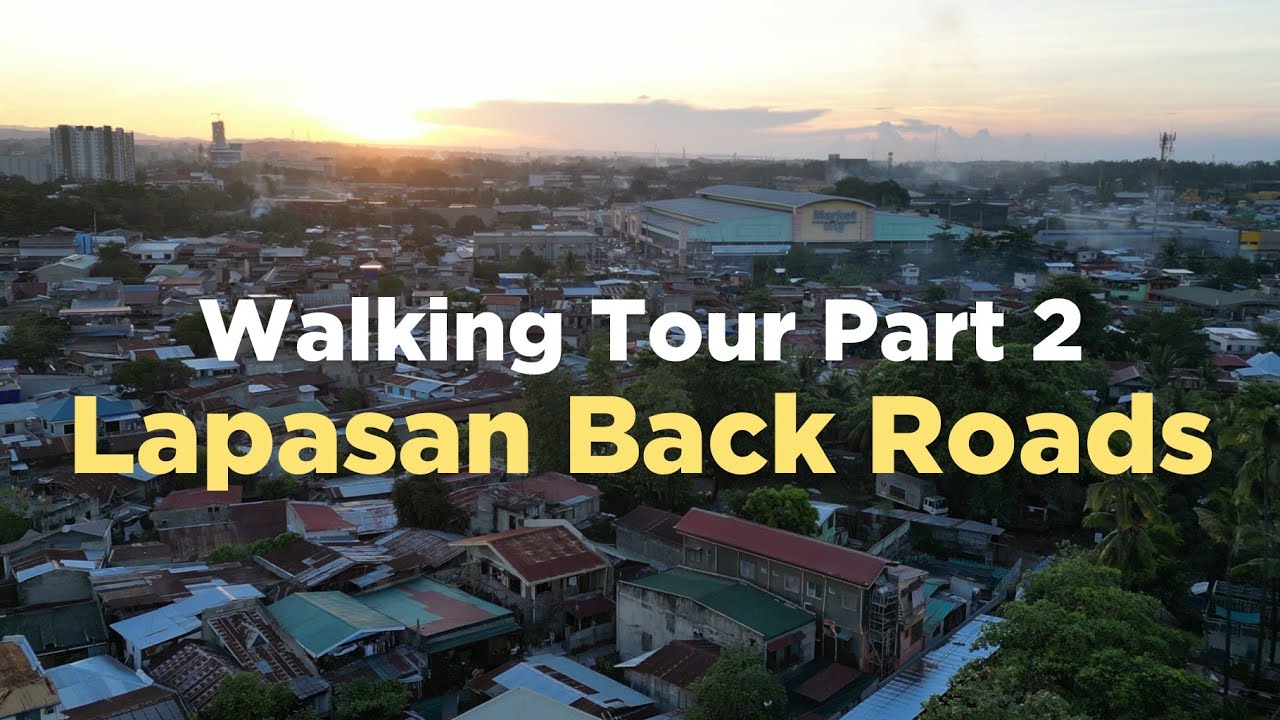 Walking Tour Part 2 - Exploring  Lapasan Back Roads/Narrow Streets, Cagayan de Oro City, Philippines