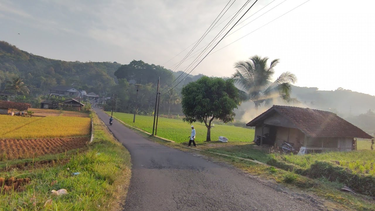 Sungainya Jernih Alamnya Indah ‼️ Warung Kopi Ini Tawarkan Pemandangan Mahal Di Sumedang