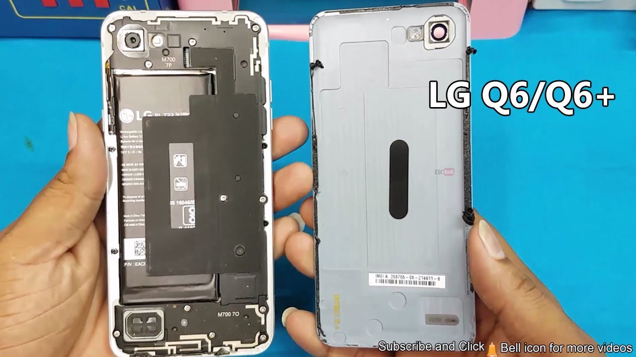 LG Q6 -How to Open Lg Q6 /Q6+ Back Panel || Lg Q6/Q6 Plus Back Cover Disassemble
