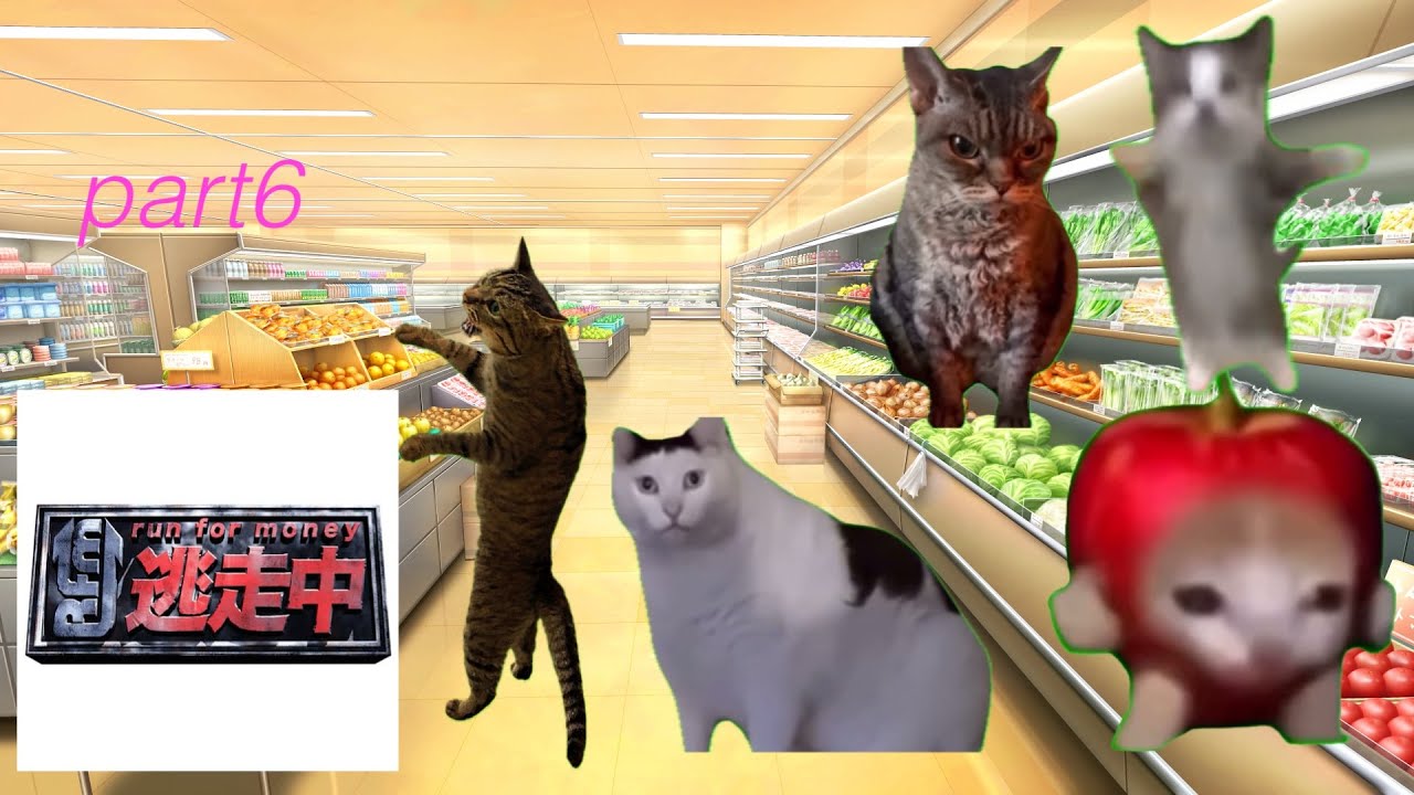 （猫ミーム）逃走中part6
