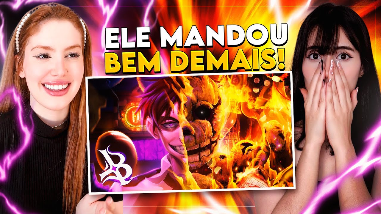 REACT | Blxck - Coral da Agonia (William Afton) | CR Reacts