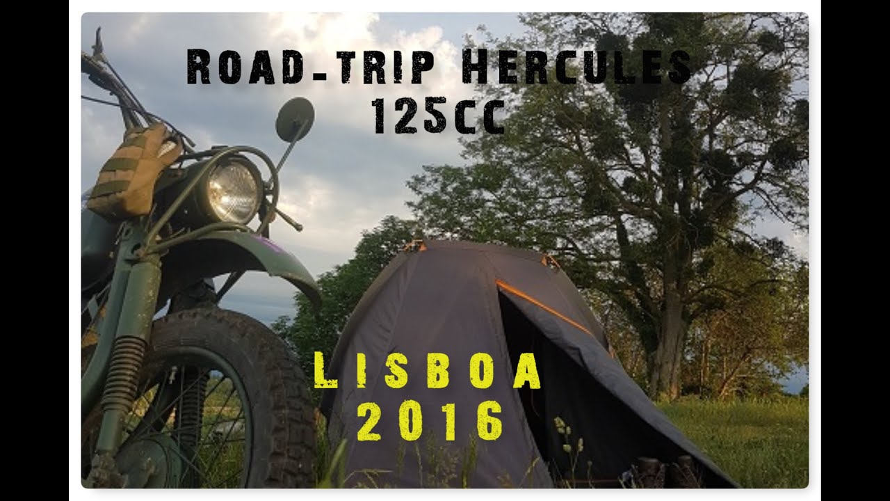Road trip moto 125cc Hercules "LISBOA" EP1