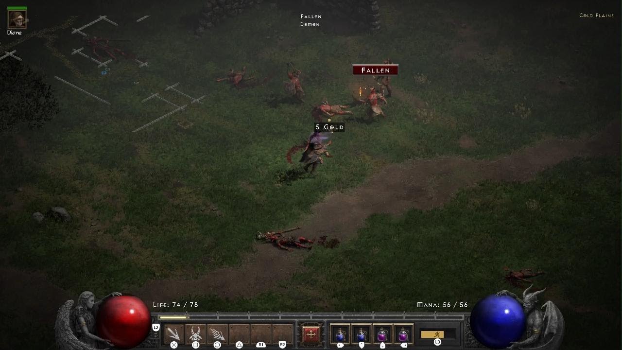 Diablo II: Resurrected Warlock gameplay part 2