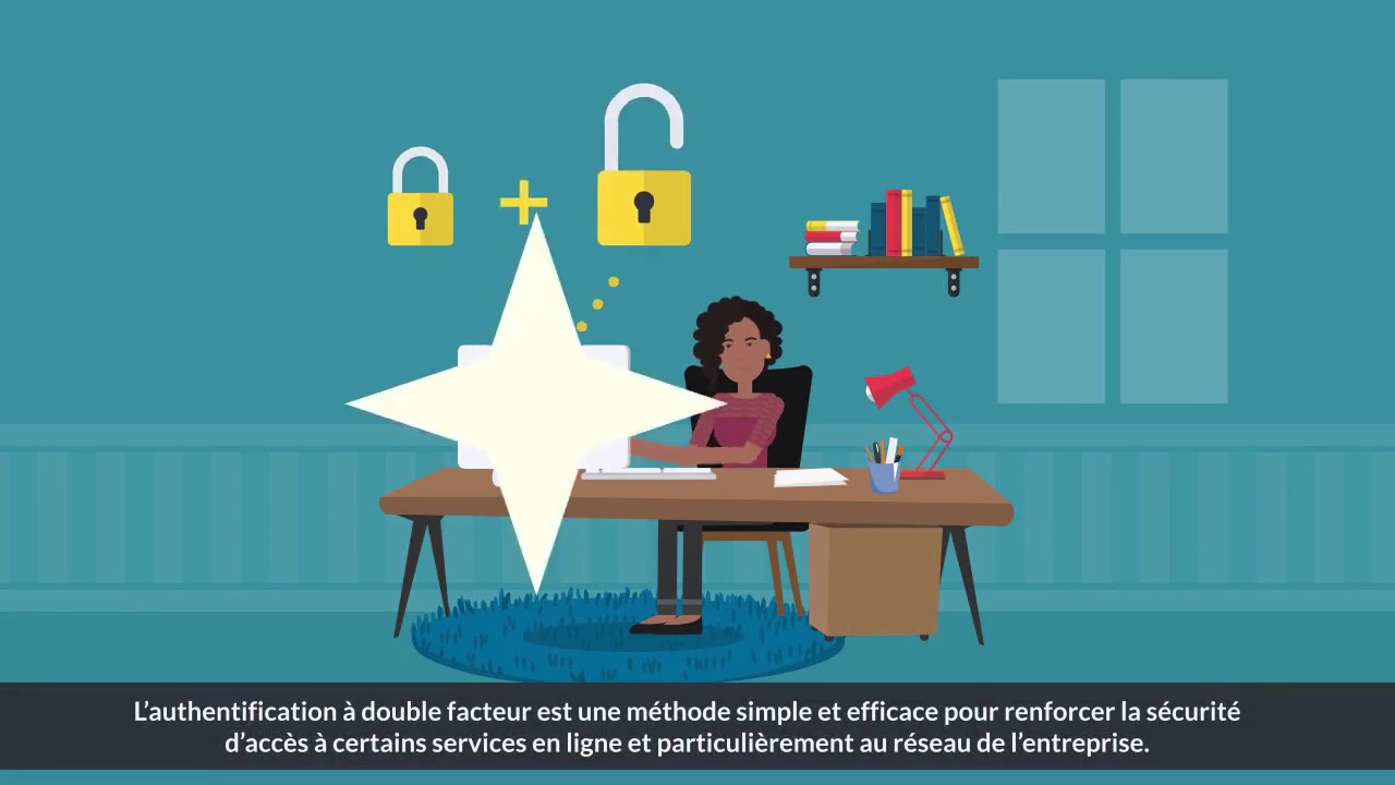 Sensibilisation cybers&eacute;curit&eacute; : L'authentification double facteur