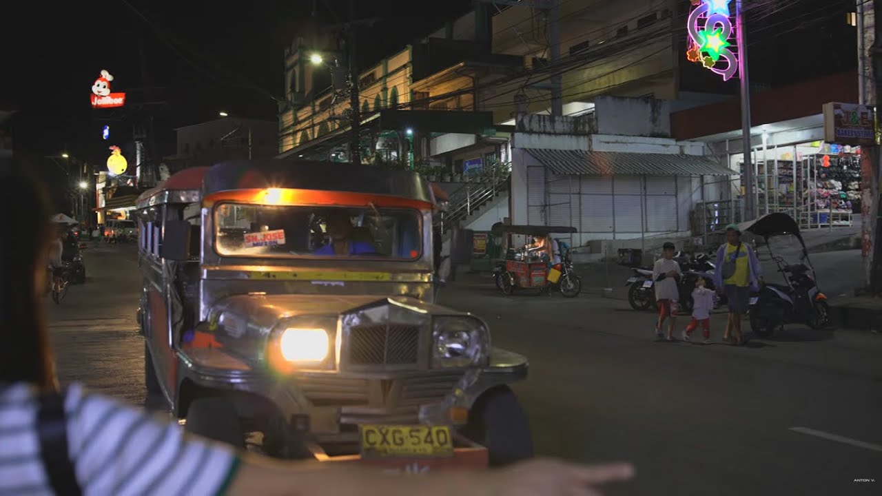 Philippines, Jeep night ride from Tungkong Mangga to Muzon