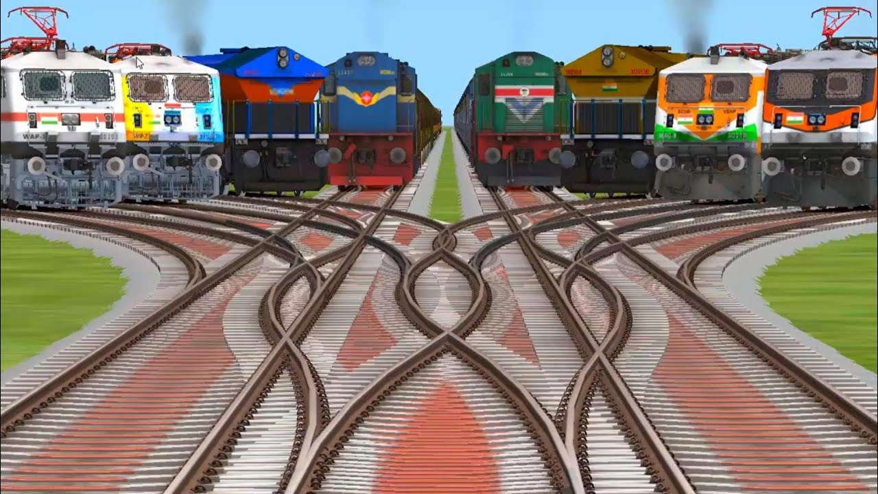 Dijle engine and metro train running competitions location update divert express new platform Stop 