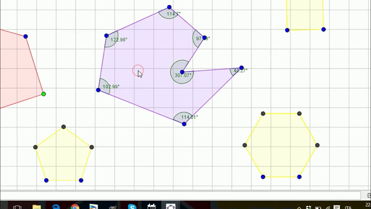 Video tutorial I poligoni e il tangram con GeoGebra scuola primaria