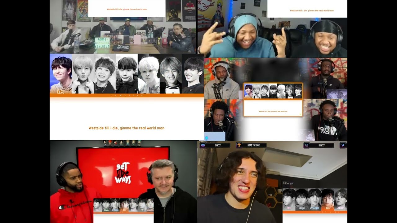 BTS - If i ruled the world lyrics Reaction Mashup