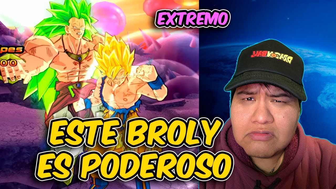 Goku Med desafia a Broly SSJL y Broly SSJ3 - Tenkaichi 4