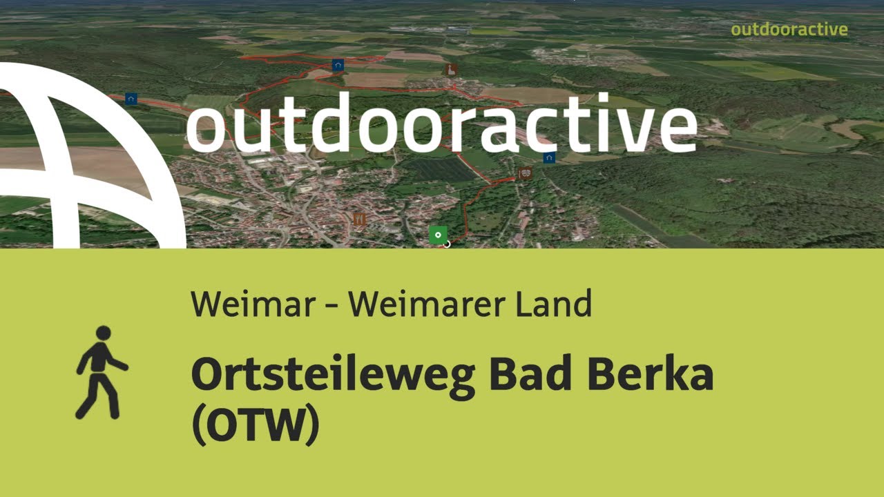 Wanderung im Weimarer Land: Ortsteileweg Bad Berka (OTW)