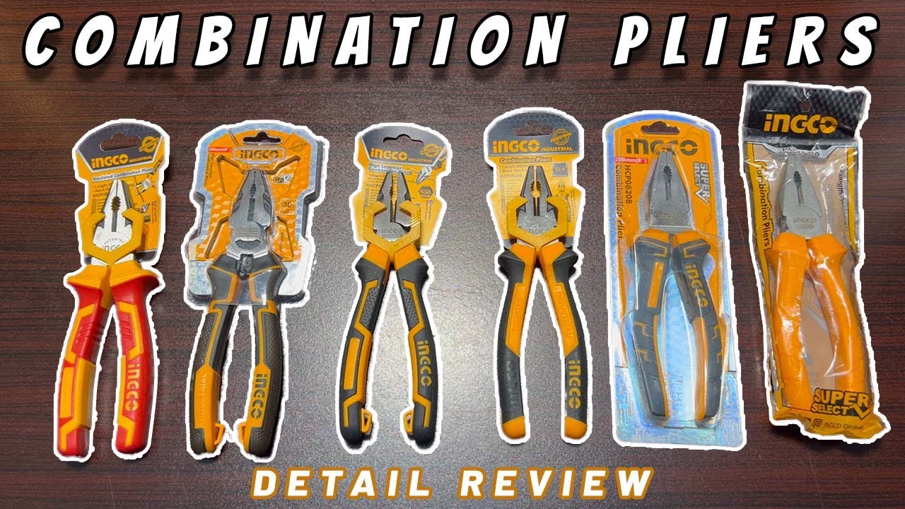 Ingco Combination Pliers 8inch | Review | Mughaltools