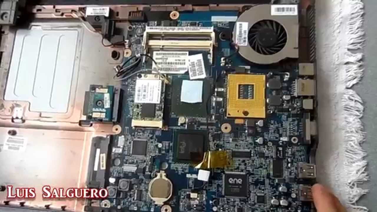 Mantenimiento de una Laptop HP 530