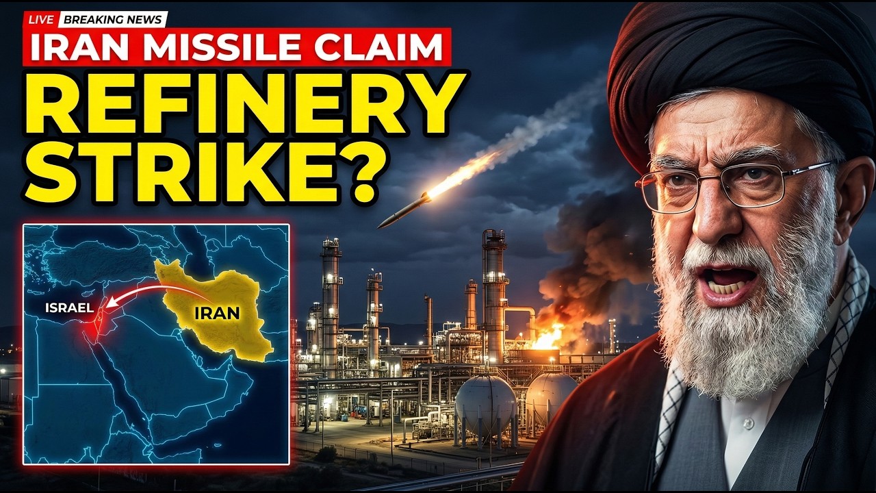 🚨 Iran Claims Missile Strike on Israel's Largest Oil Refinery | Kheibar Shekan Analysis