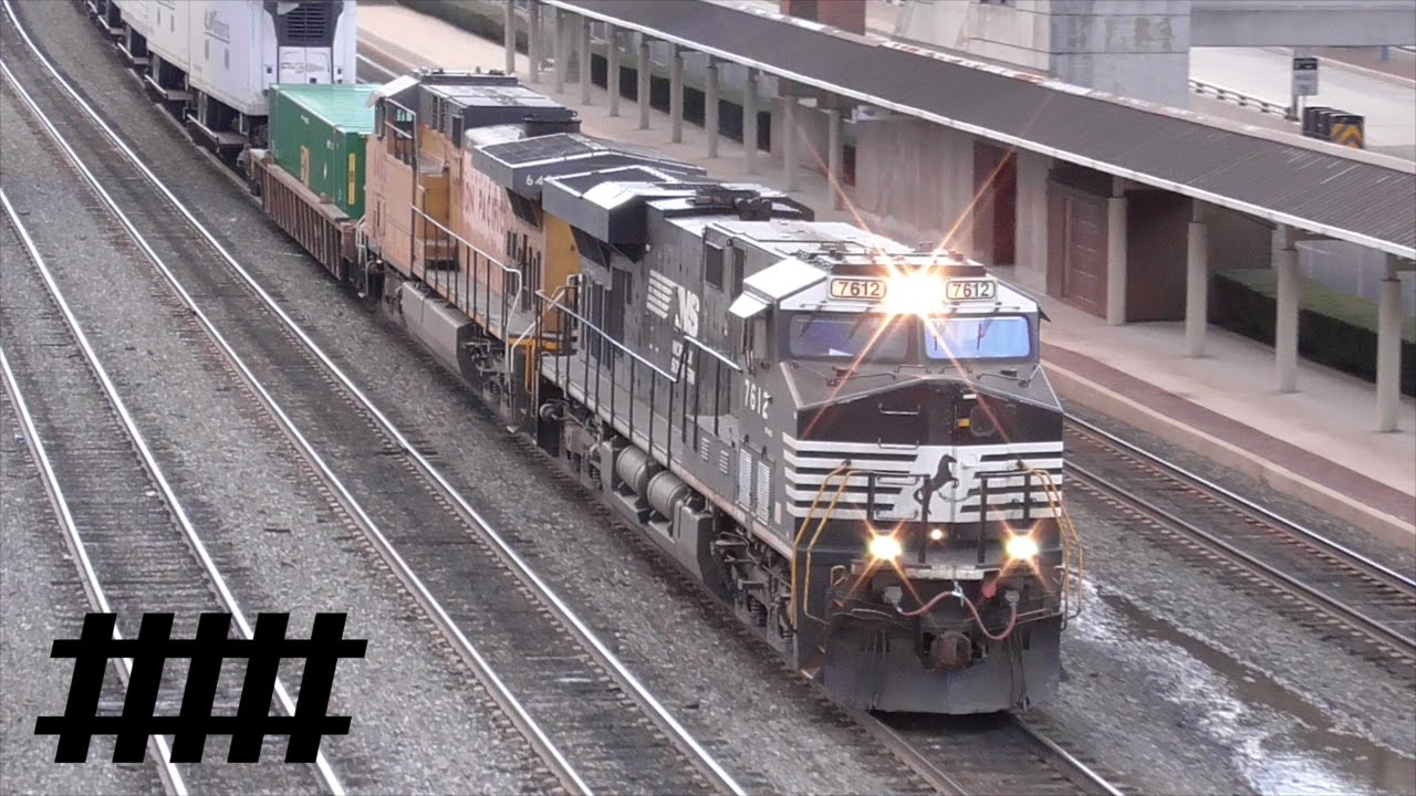 CP Altoona and Altoona Station Railfanning With Norfolk Southern Trains