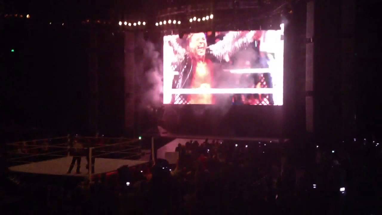 Chris Jericho Pyro RAW LIVE Expericence