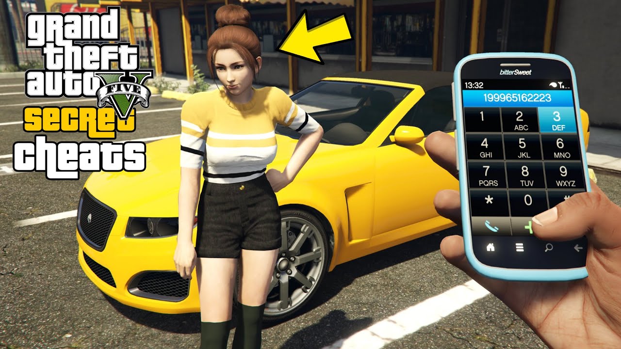 GTA 5 - Secret Phone Cheats! (PC, PS4, Xbox One, PS3 & Xbox 360)