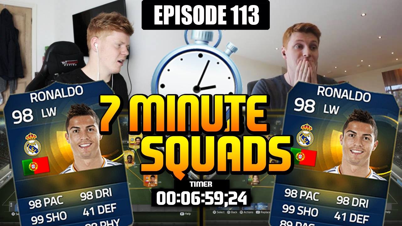 TOTS RONALDO 7 MINUTE SQUAD BUILDER W/ CAPGUNTOM!! #EP113 - FIFA 15 ULTIMATE TEAM
