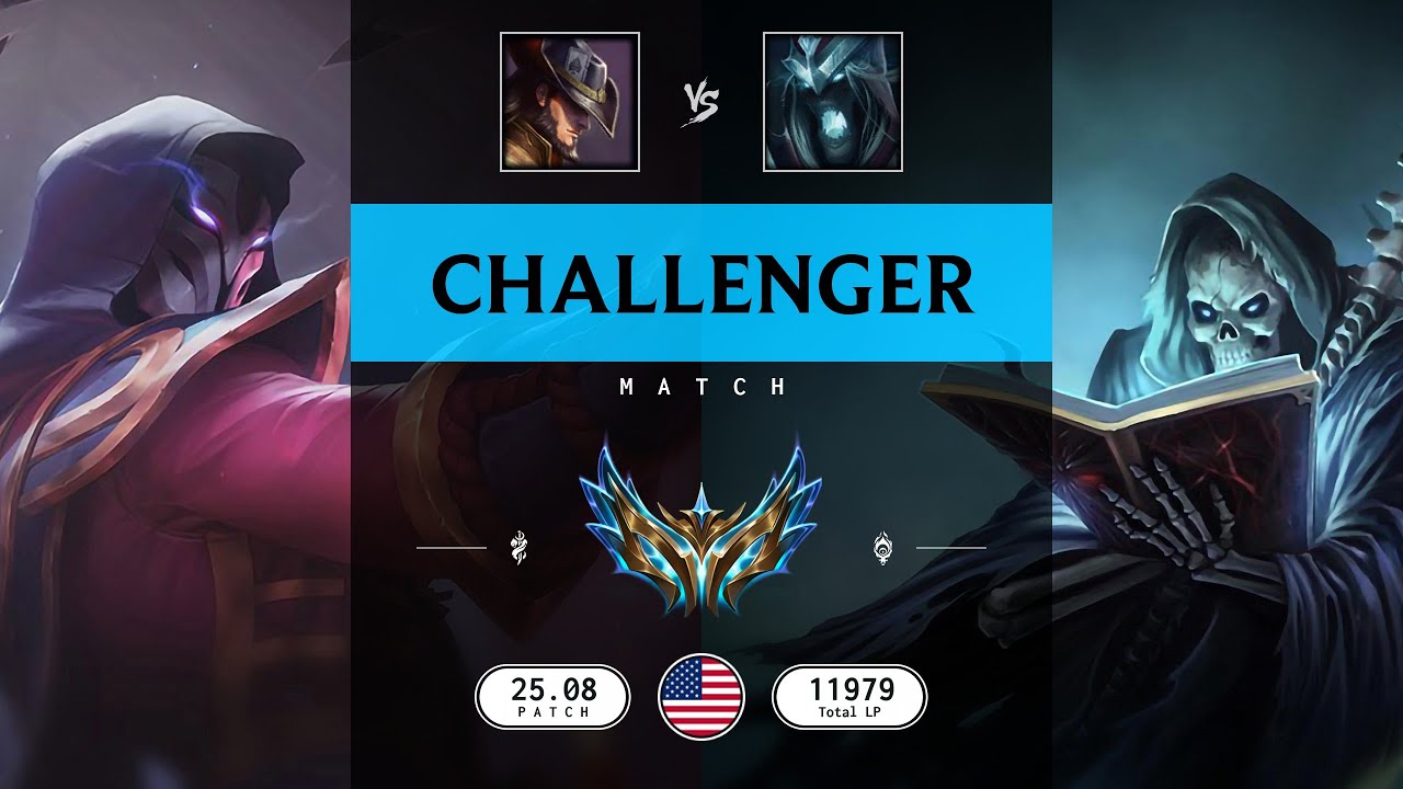 Challenger Match: Over 10.000 LP - NA server Patch 25.08