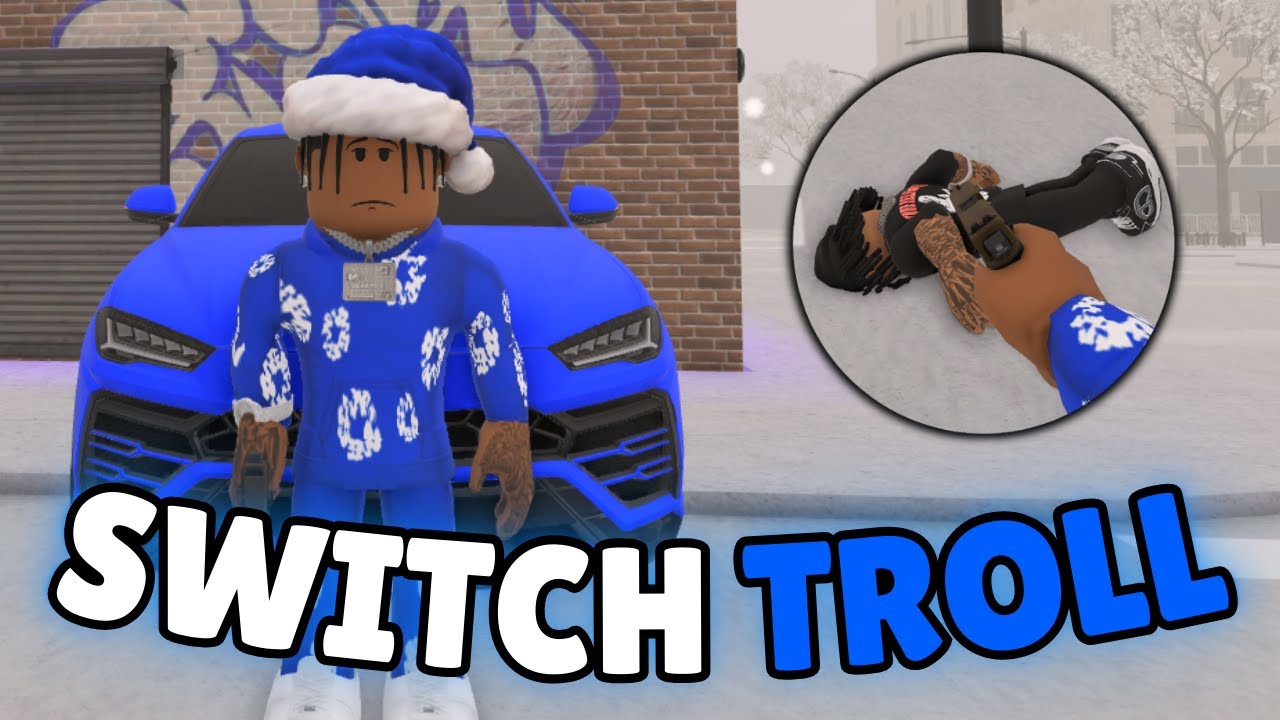 Trolling with a SWITCH SPAWNER in South Bronx The Trenches Roblox!