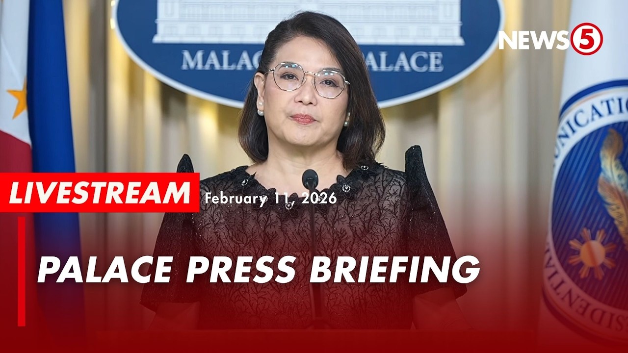 LIVE | Palace Press Officer Usec. Claire Castro holds press briefing