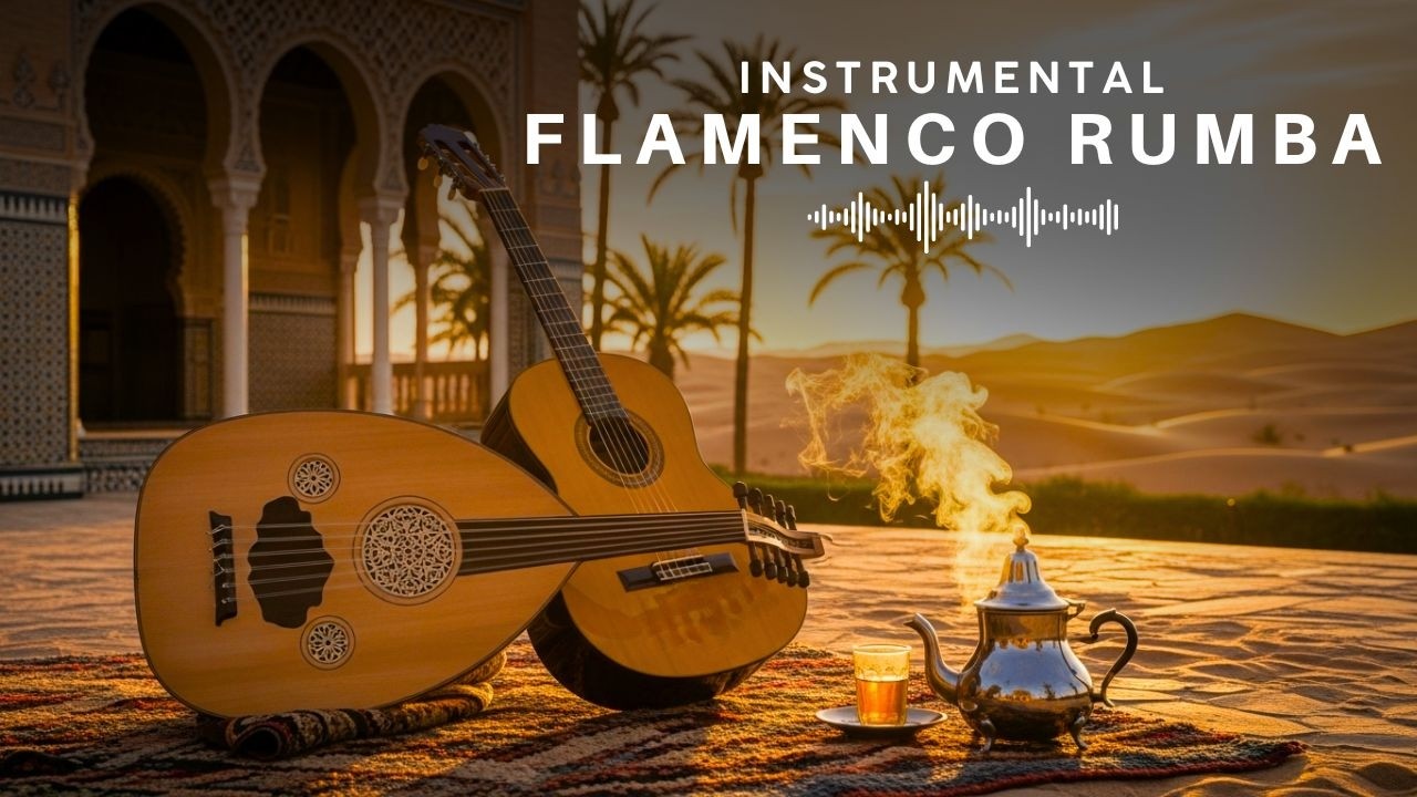 Peaceful Arabian Melodies - Spanish Guitar & Arabic Oud - Flamenco Instrumental
