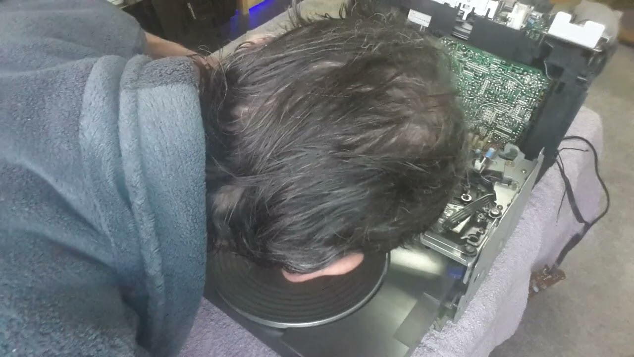 JVC DC-7 LINEAR record deck repair part 2