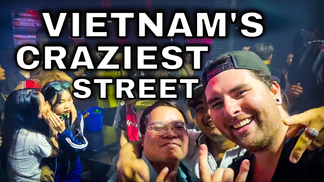 Ho Chi Minh City Nightlife ~BUI VIEN WALKING STREET (watch before you go..)