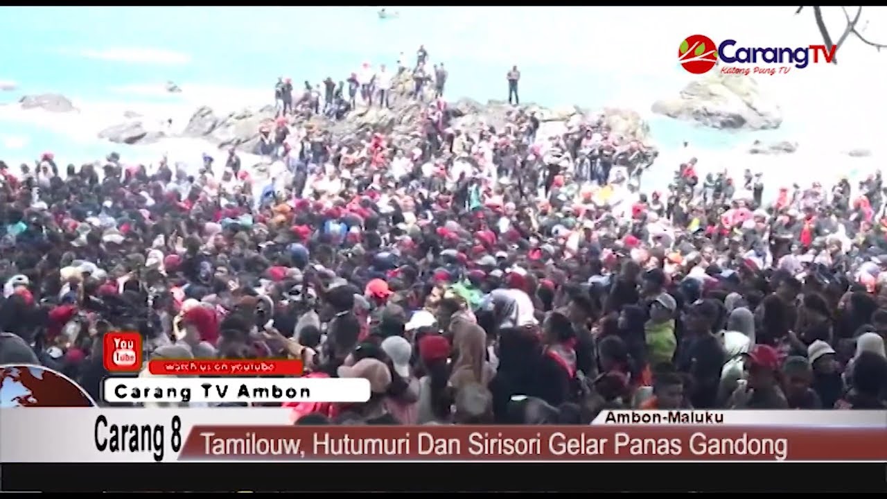 Hangatkan Semangat Persaudaraan, Tamilouw, Hutumuri dan Sirisori Gelar Panas Gandong