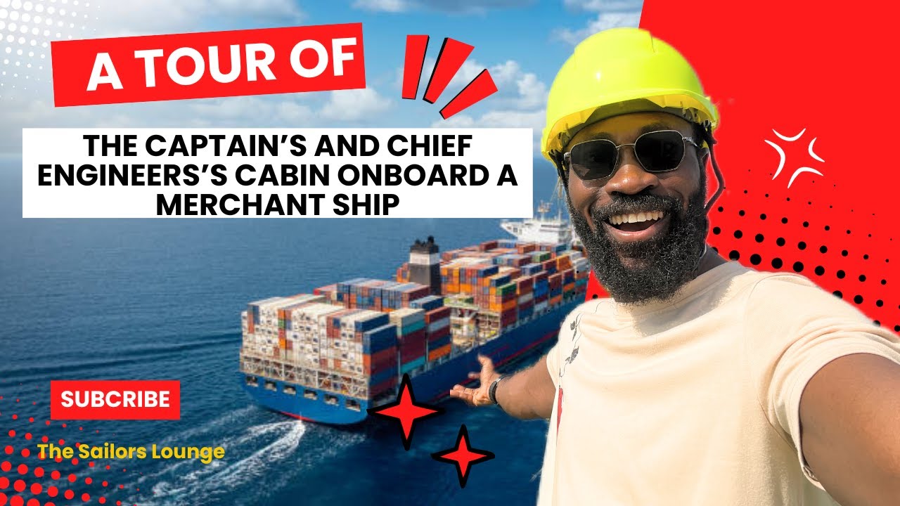 A Tour Of The Captain's And Chief Engineer's Cabin Onboard A Merchant Ship
