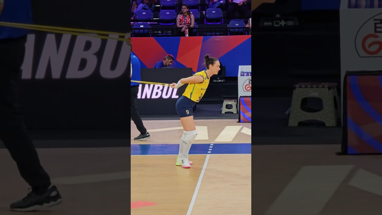 Roberta Ratzke- Brazil Women's Volleyball Team #vnl2025 #istanbul #voleibol #brasil #voleibol