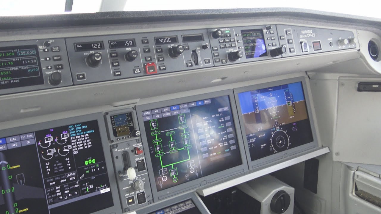 Delta A220 Cockpit and Full Flight - DTW-DFW (N101DU)