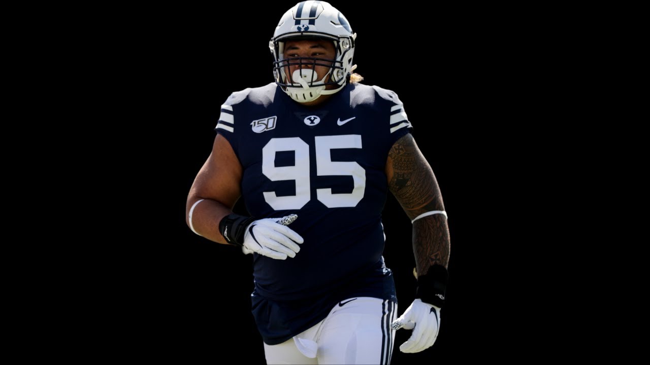 BYU DT Khyiris Tonga Highlights 🔵⚪️ ᴴᴰ