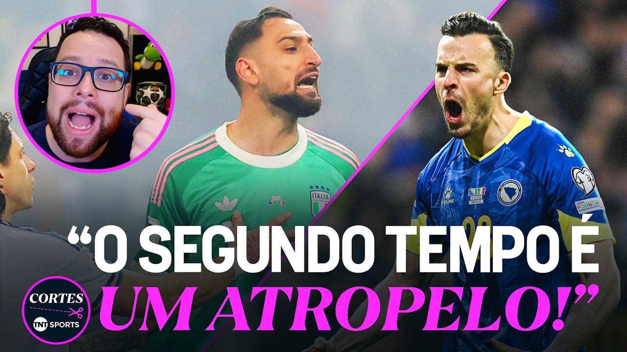 IT&Aacute;LIA FORA DA COPA DO MUNDO! WALACE BORGES COMENTA VEXAME ITALIANO E CLASSIFICA&Ccedil;&Atilde;O B&Oacute;SNIA