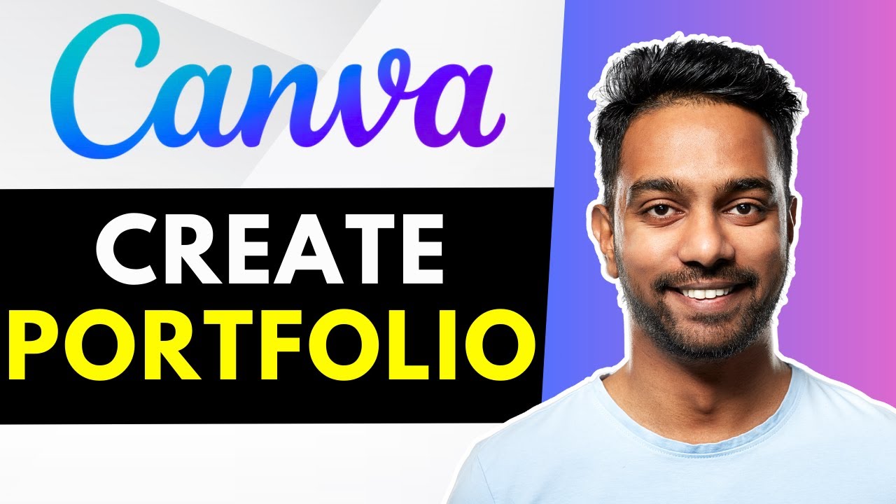 Build a Stunning Portfolio Website Using Canva