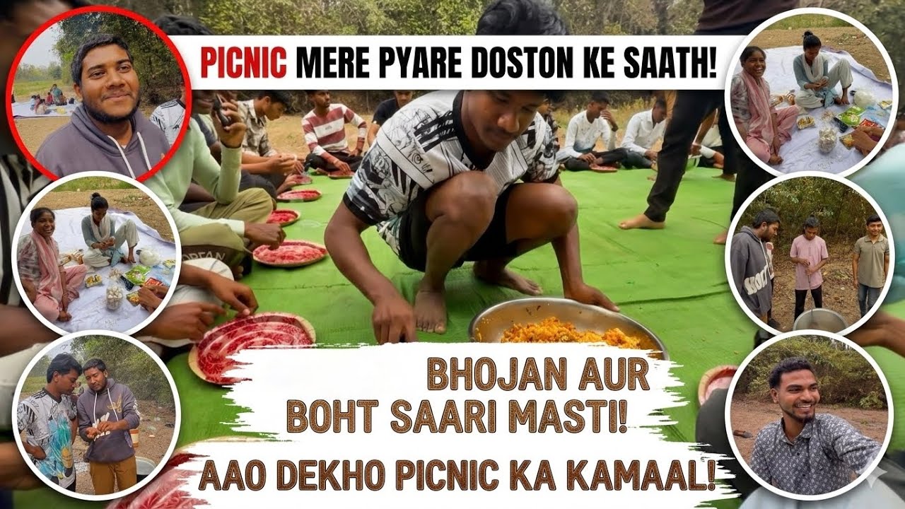 Bhaii Ka Birthday Party 🥳 🎉College Friends Ke Sath Picnic ♥️🤩