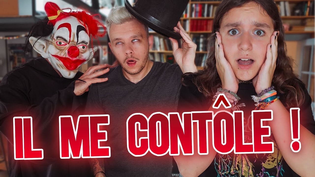LE CLOWN MARIUS NOUS CONTROLE ! EN VACANCES !