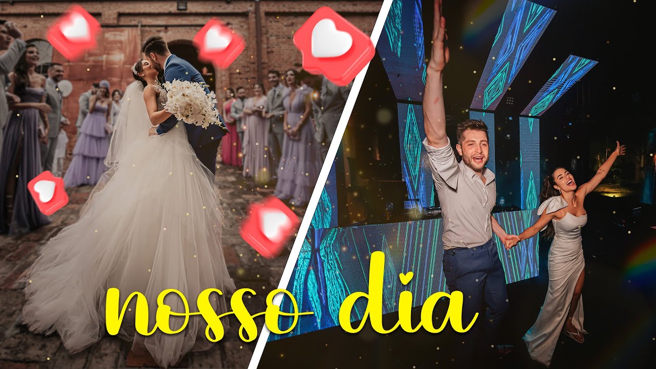 Nosso casamento completo!! Cerimônia + Votos + Festa | Brenda e Renato