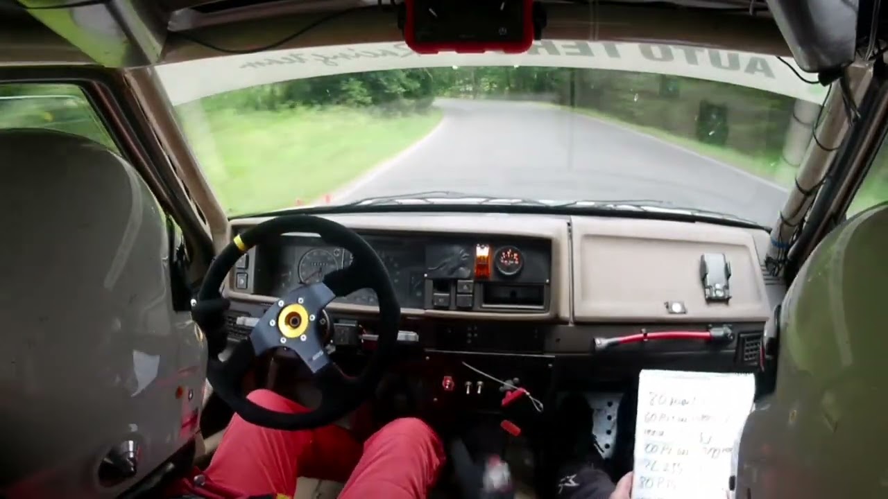 Rallye Stars Kramolín 2025 Jiří Terš jun.-Václav Koláček RZ4.