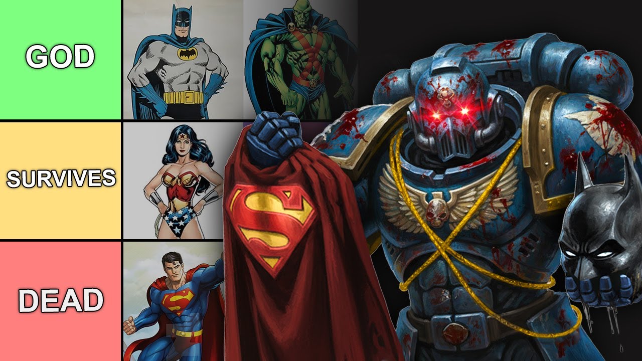 Could THE JUSTICE LEAGUE Survive WARHAMMER 40K?!