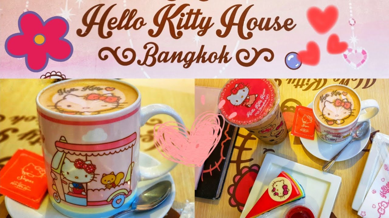 🎀Hello Kitty House Bangkok, Thailand🎀