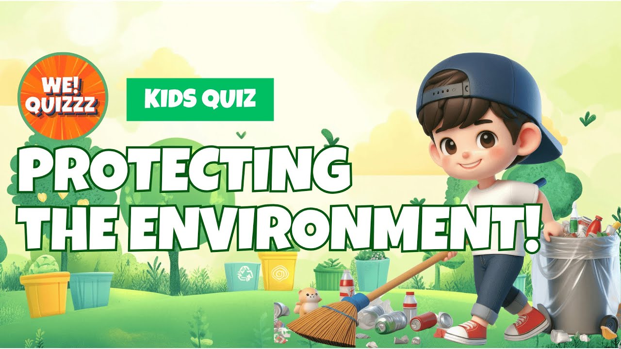 Protecting the Environment Quiz! 🎉#quiz #kids #kidsquiz